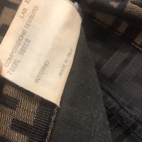 Fendi Monogram High Waisted Pants - Picture 8 of 9